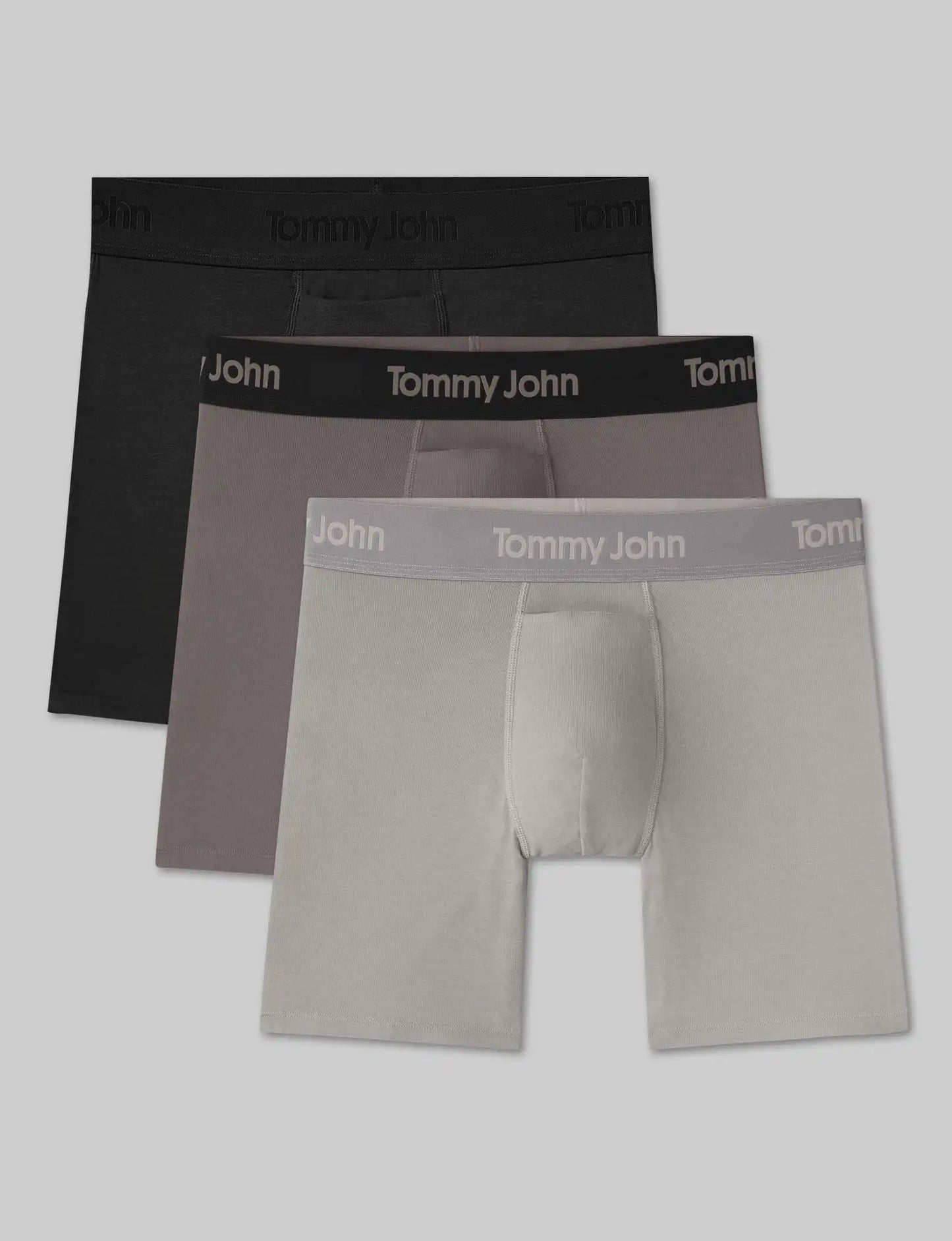 Second Skin Mid-Length Boxer Brief 6" (3-Pack)