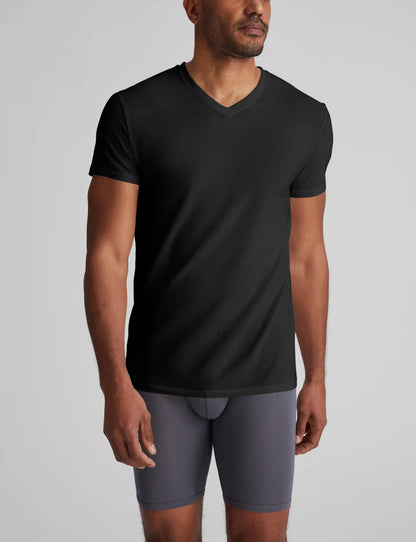 Cool Cotton High V-Neck Modern Fit Undershirt