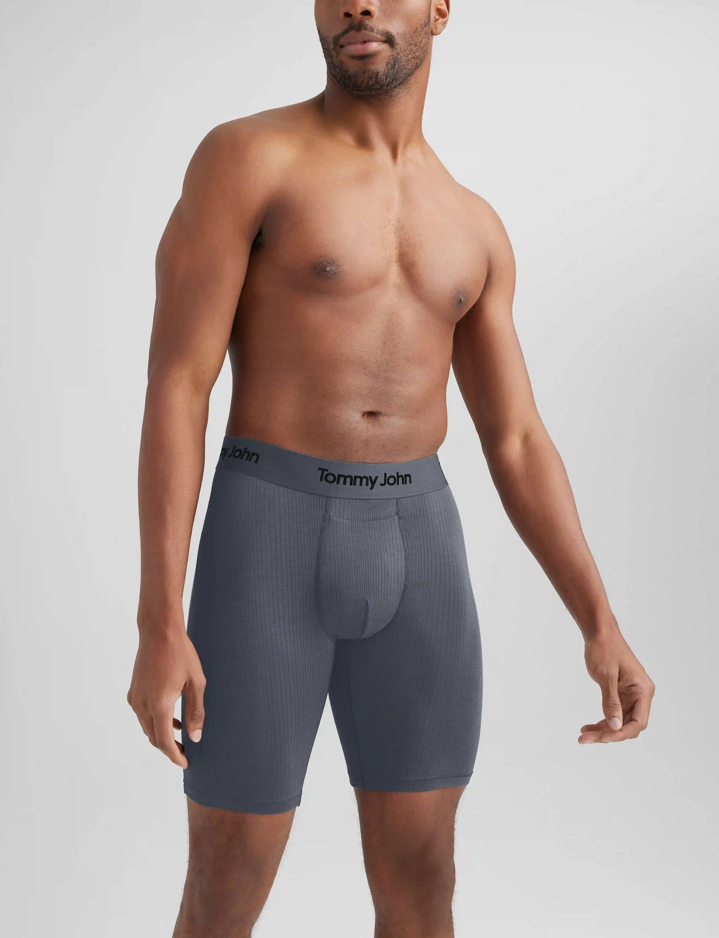 Second Skin Luxe Rib Boxer Brief 8" (6-Pack)