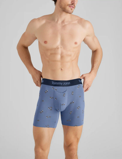 Second Skin Mid-Length Boxer Brief 6"