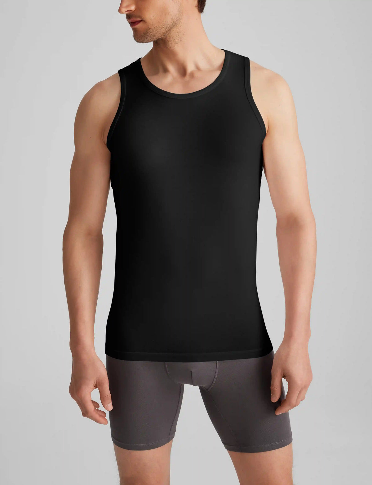 Cool Cotton Tank Stay-Tucked Undershirt (3-Pack)