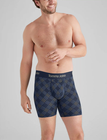 Second Skin Mid-Length Boxer Brief 6" (6-Pack)