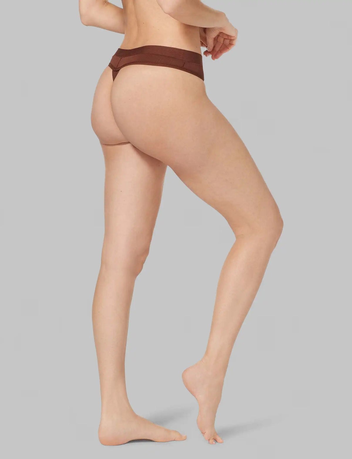 Women's Second Skin Luxe Rib Thong