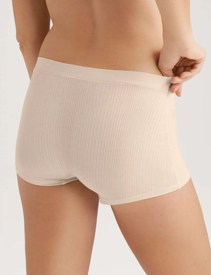 Women's Second Skin Luxe Rib Boyshort (5-Pack)