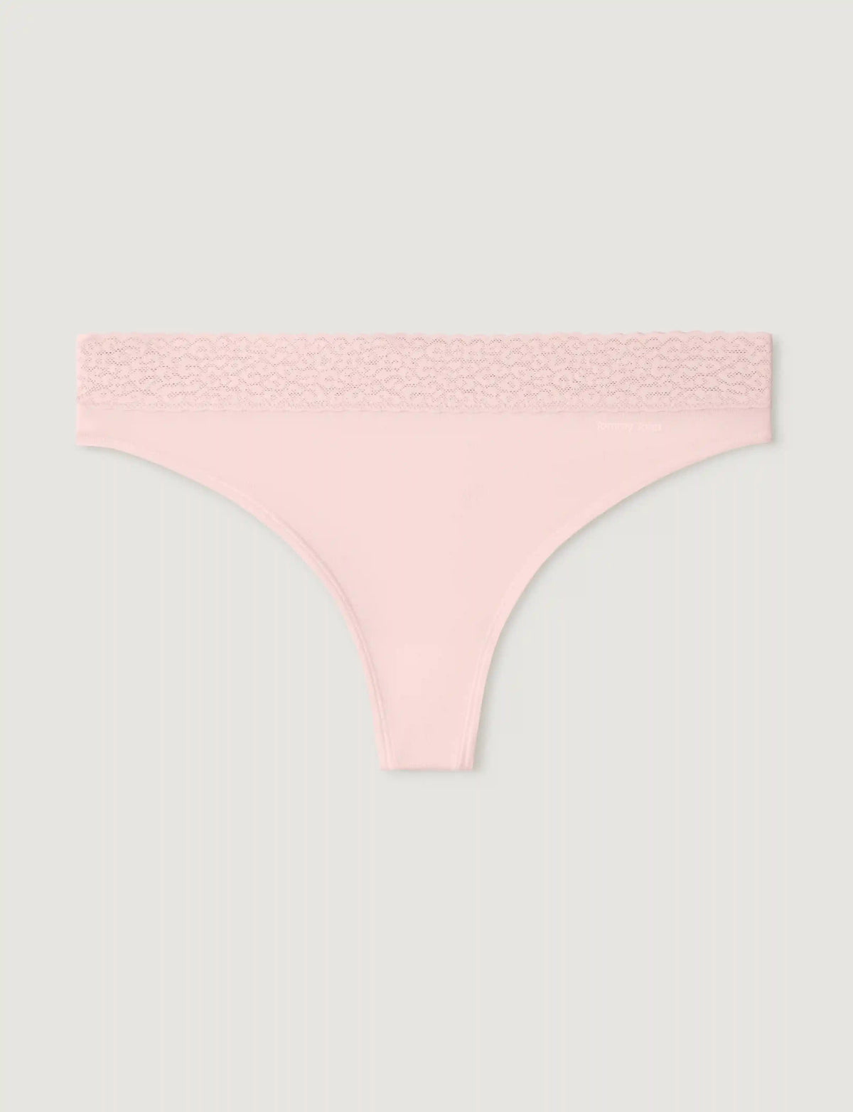 Women's Second Skin Thong, Lace Waist