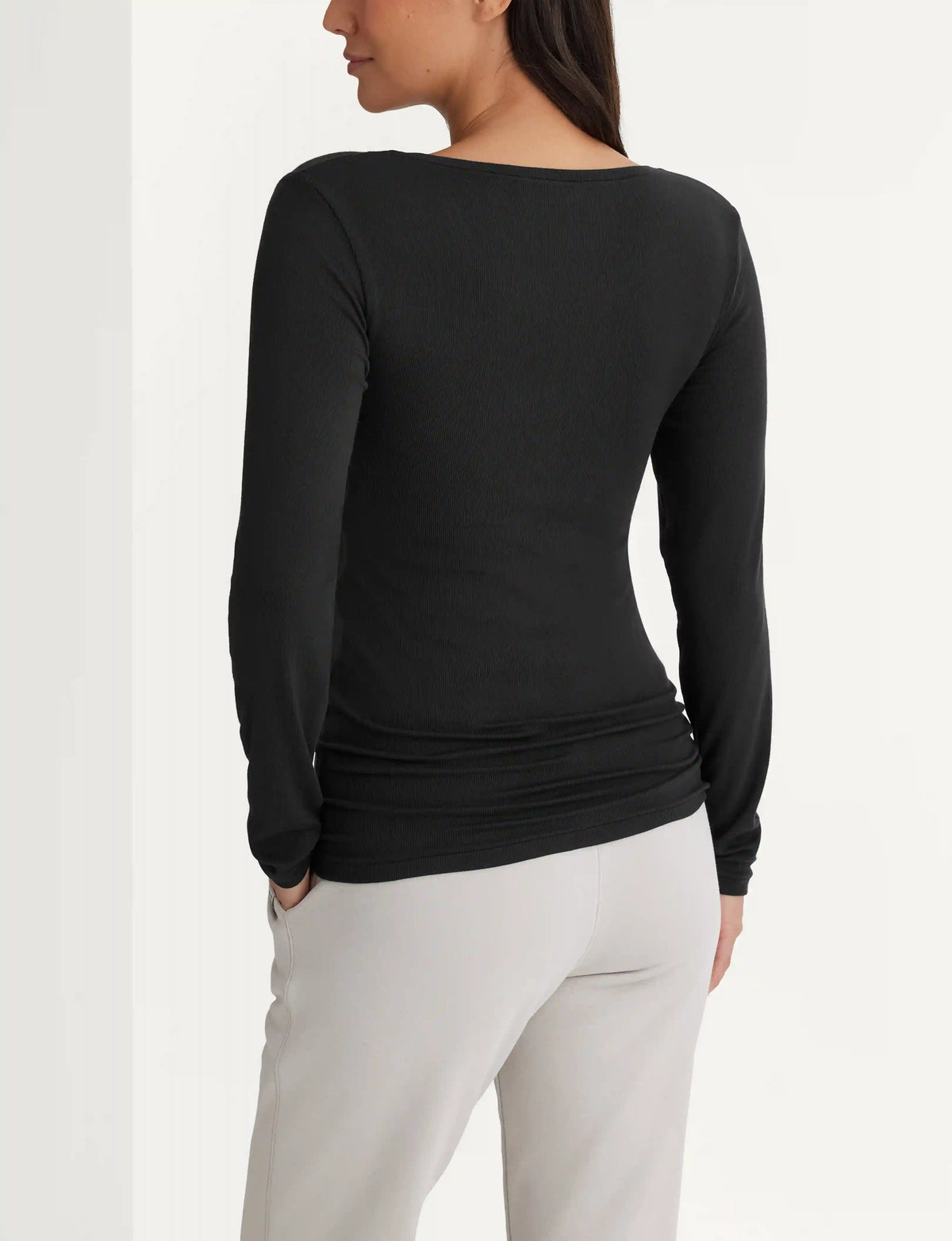 Women's Micro Rib Long Sleeve Tee (2-Pack)