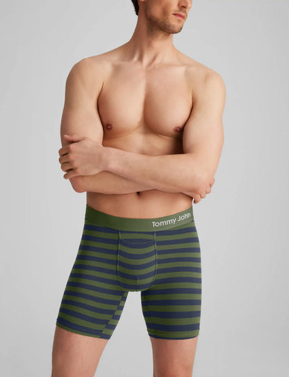 Cool Cotton Mid-Length Boxer Brief 6" (3-Pack)