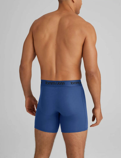 Second Skin Mid-Length Boxer Brief 6" (3-Pack)