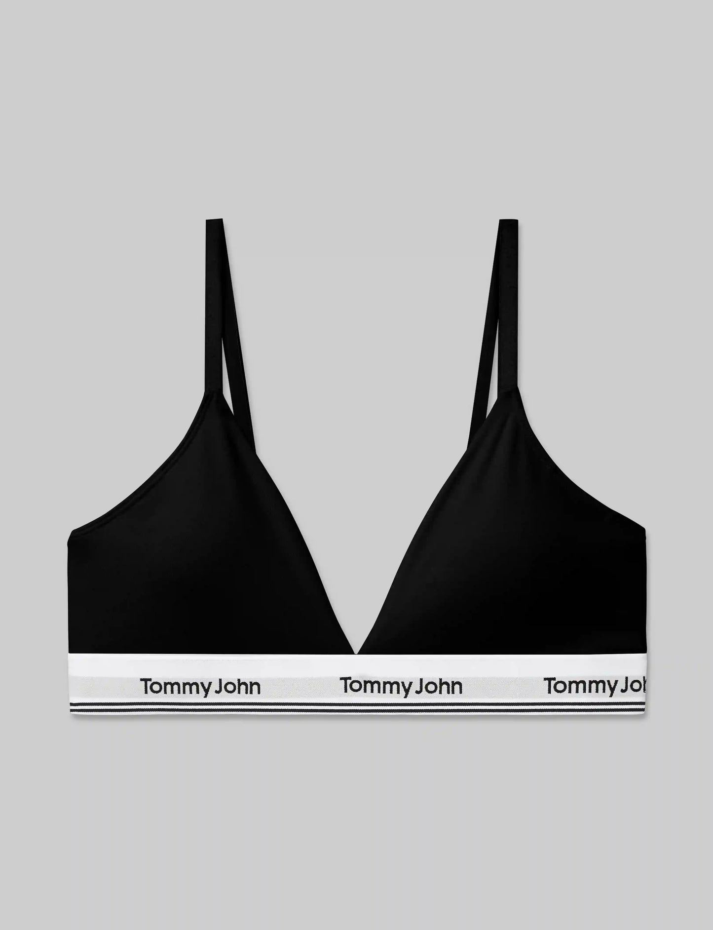 Signature Cotton Triangle Bralette