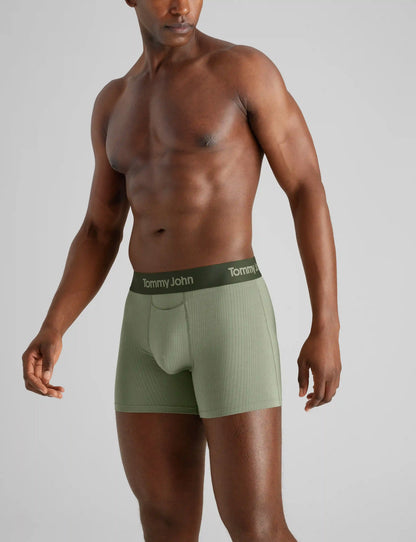 Second Skin Luxe Rib Trunk 4" (6-Pack)