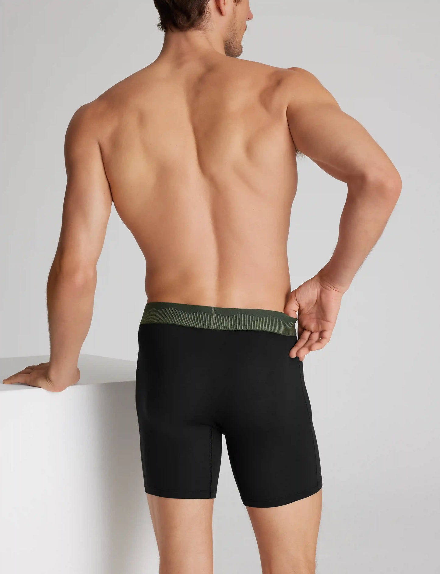 Second Skin Mid-Length Boxer Brief 6" (3-Pack)