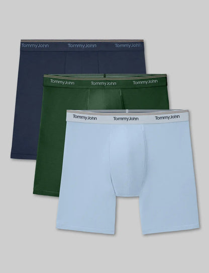 Ultra Soft Flex Mid-Length Boxer Brief 6" (3-Pack)