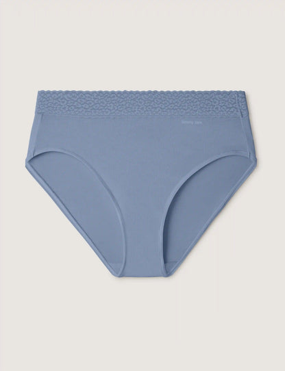 Women's Second Skin High Rise Brief, Lace Waist