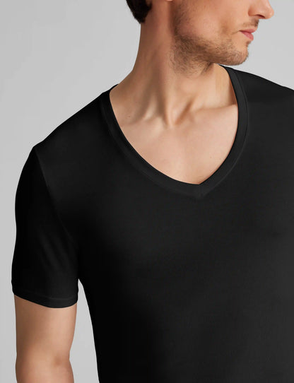Second Skin Deep V-Neck Stay-Tucked Undershirt (3-Pack)