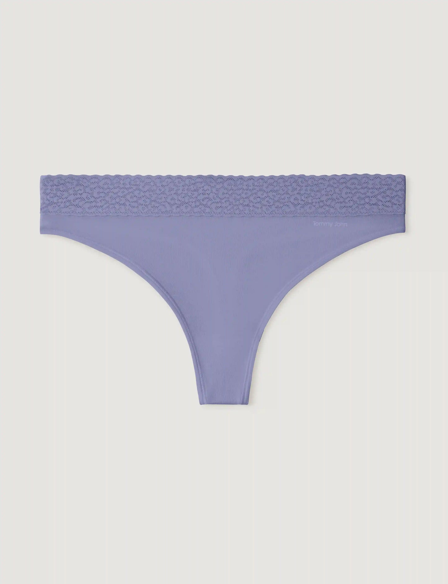 Women's Second Skin Thong, Lace Waist