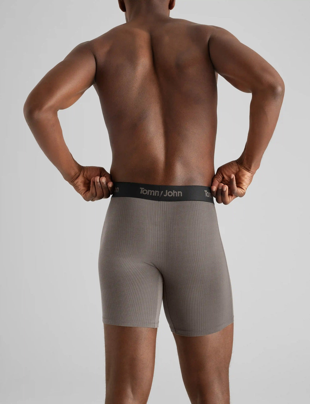 Second Skin Luxe Rib Mid-Length Boxer Brief 6" (6-Pack)