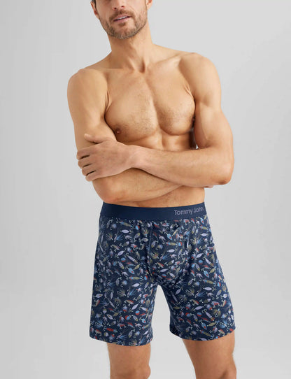 Cool Cotton Relaxed Fit Boxer 6" (3-Pack)