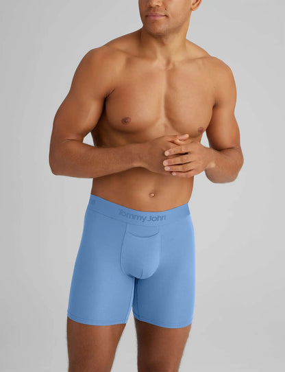 Second Skin Mid-Length Boxer Brief 6" (6-Pack)