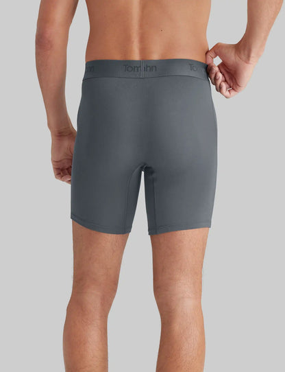 Second Skin Mid-Length Boxer Brief 6" (6-Pack)