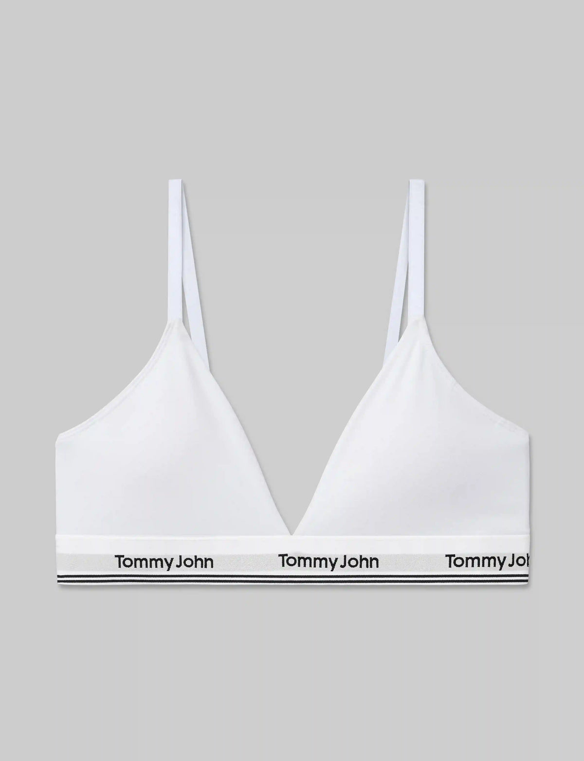 Signature Cotton Triangle Bralette
