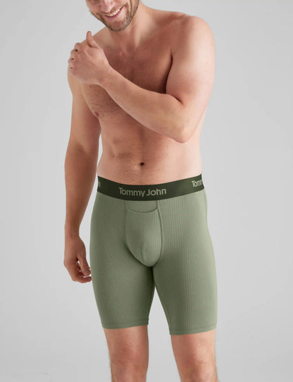 Second Skin Luxe Rib Boxer Brief 8" (6-Pack)