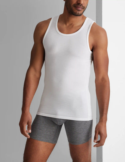 Second Skin Tank Stay-Tucked Undershirt (3-Pack)