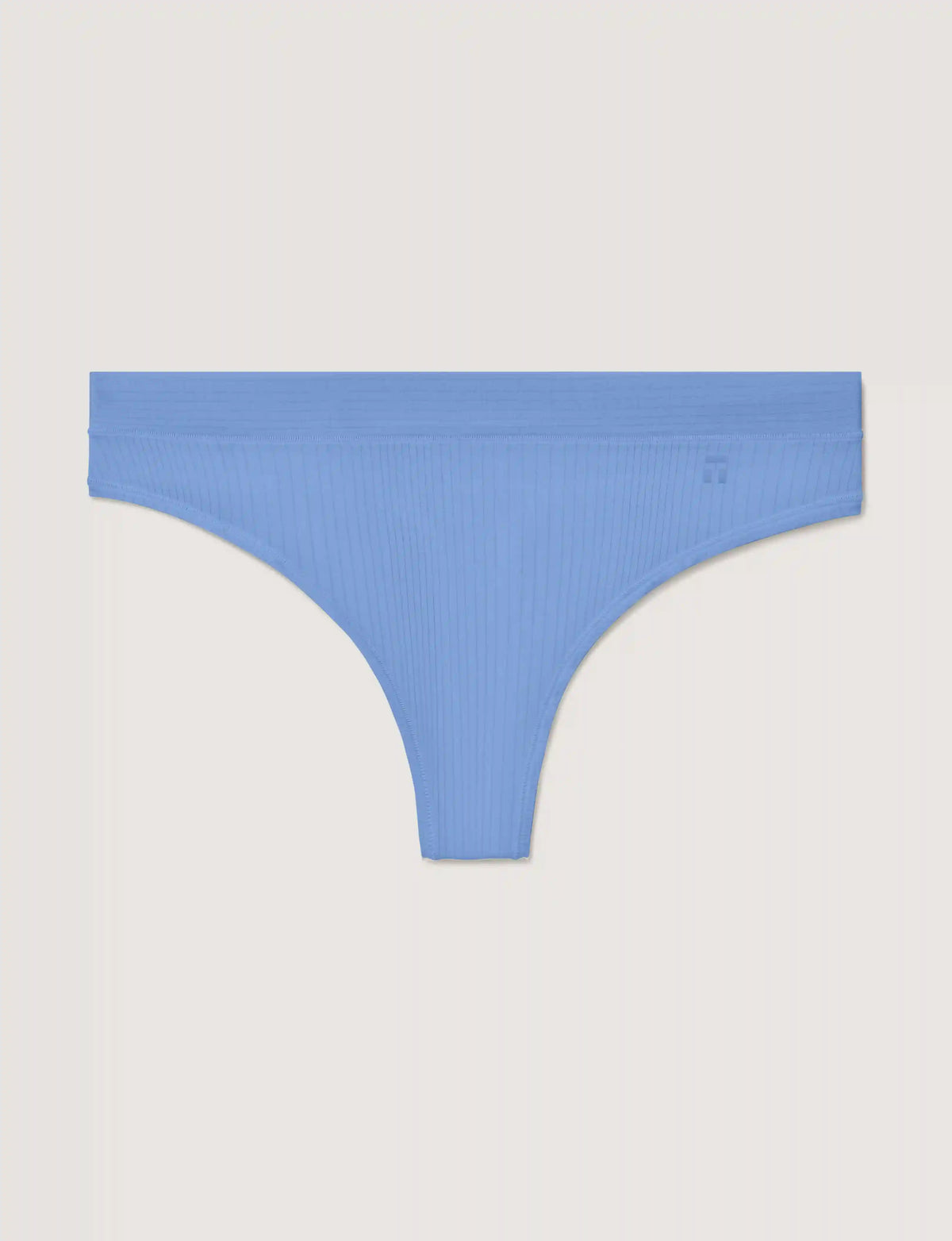 Women's Second Skin Luxe Rib Thong