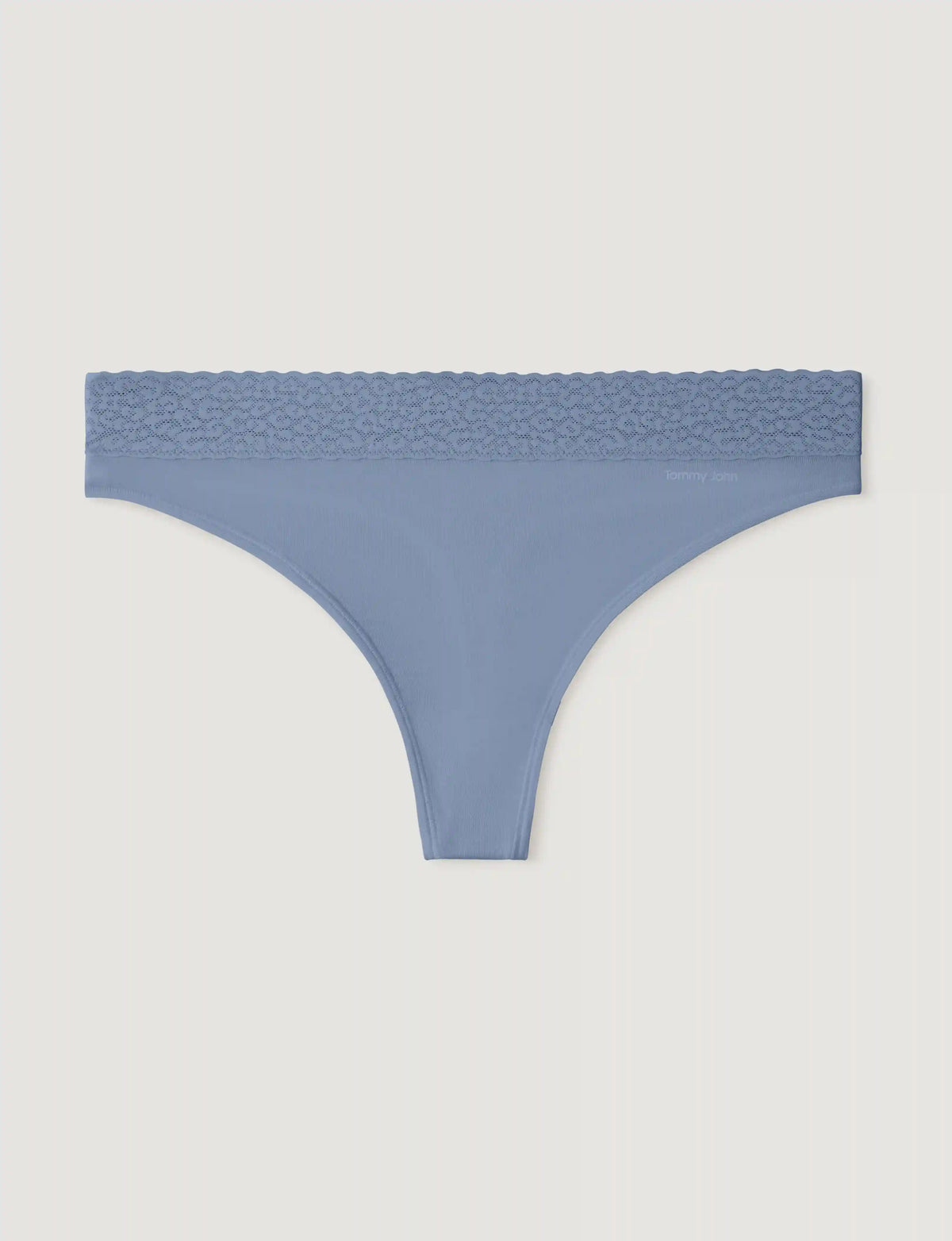 Women's Second Skin Thong, Lace Waist