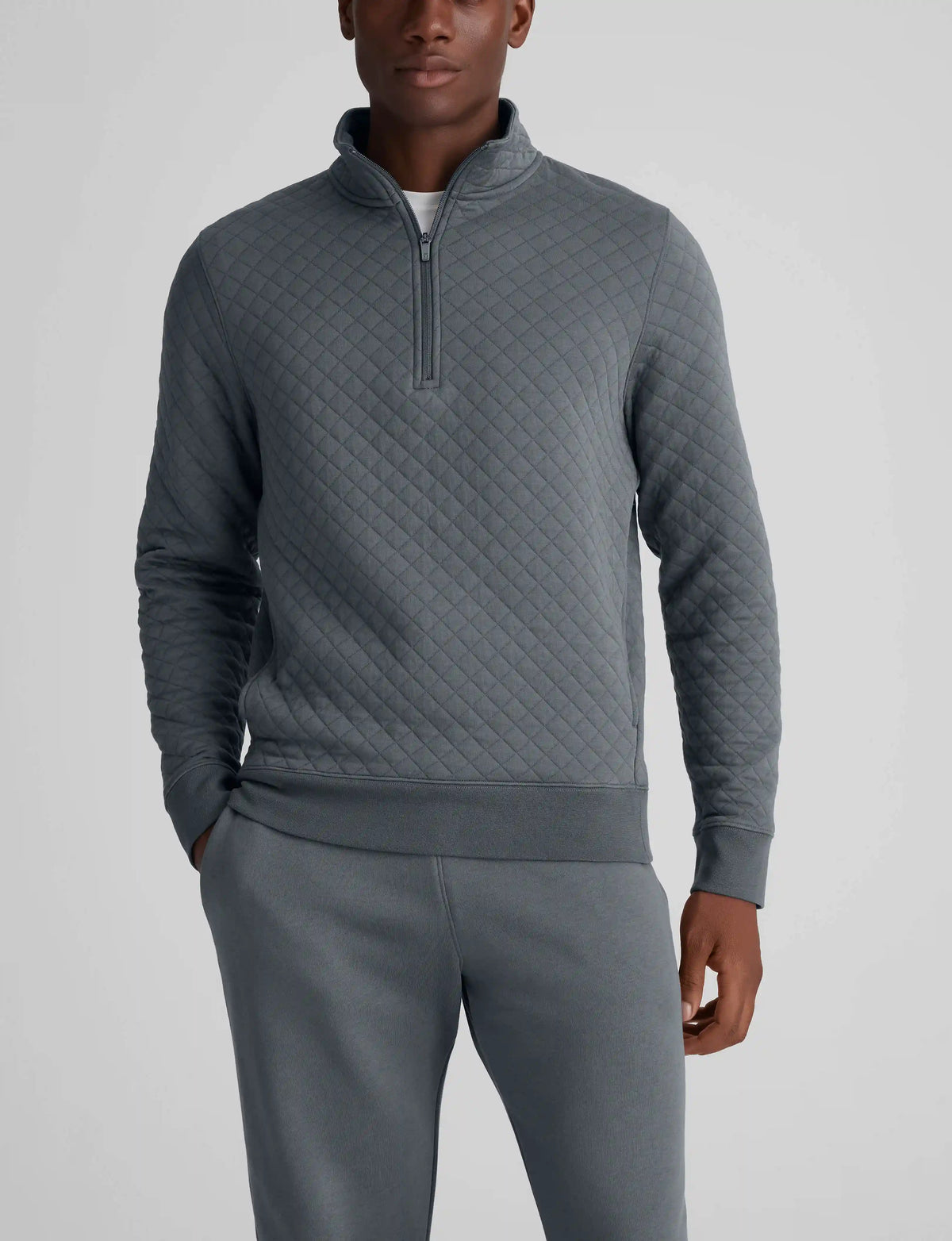 Quilted Quarter Zip