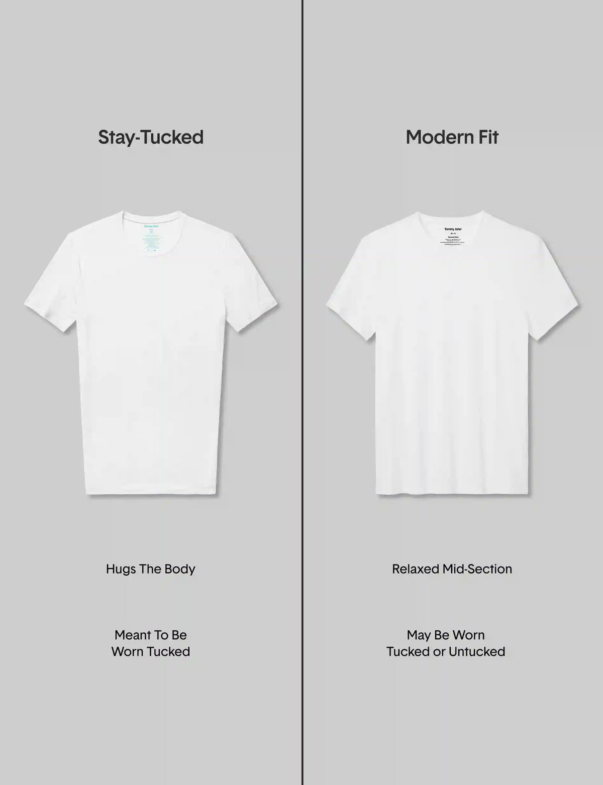 Cool Cotton Deep V-Neck Stay-Tucked Undershirt (3-Pack)