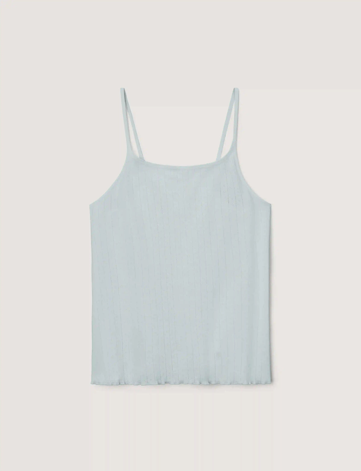Women's Cotton Pointelle Rib Camisole