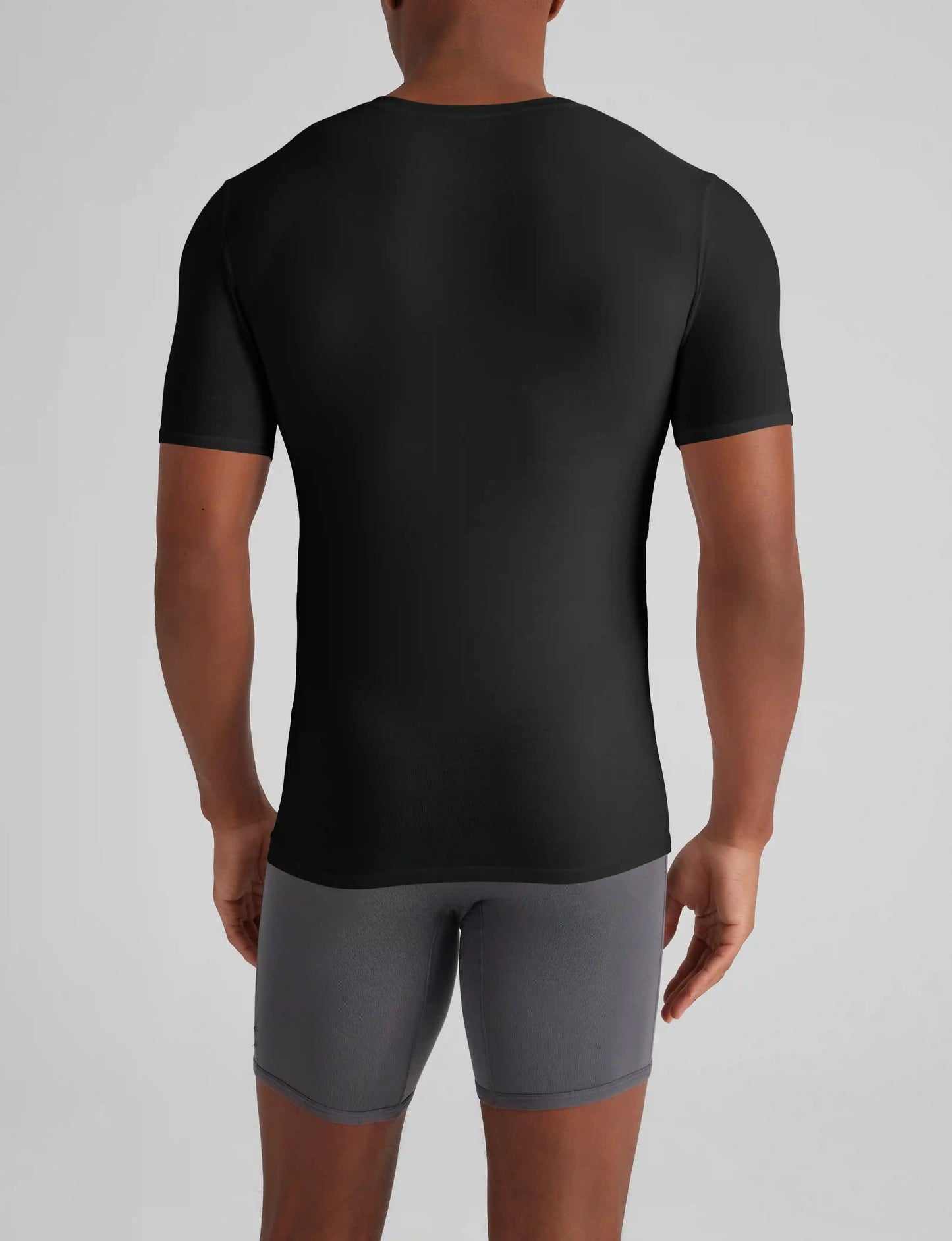Cool Cotton Deep V-Neck Stay-Tucked Undershirt
