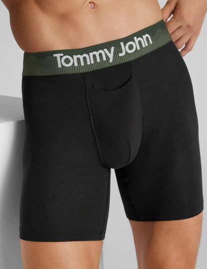 Second Skin Mid-Length Boxer Brief 6"