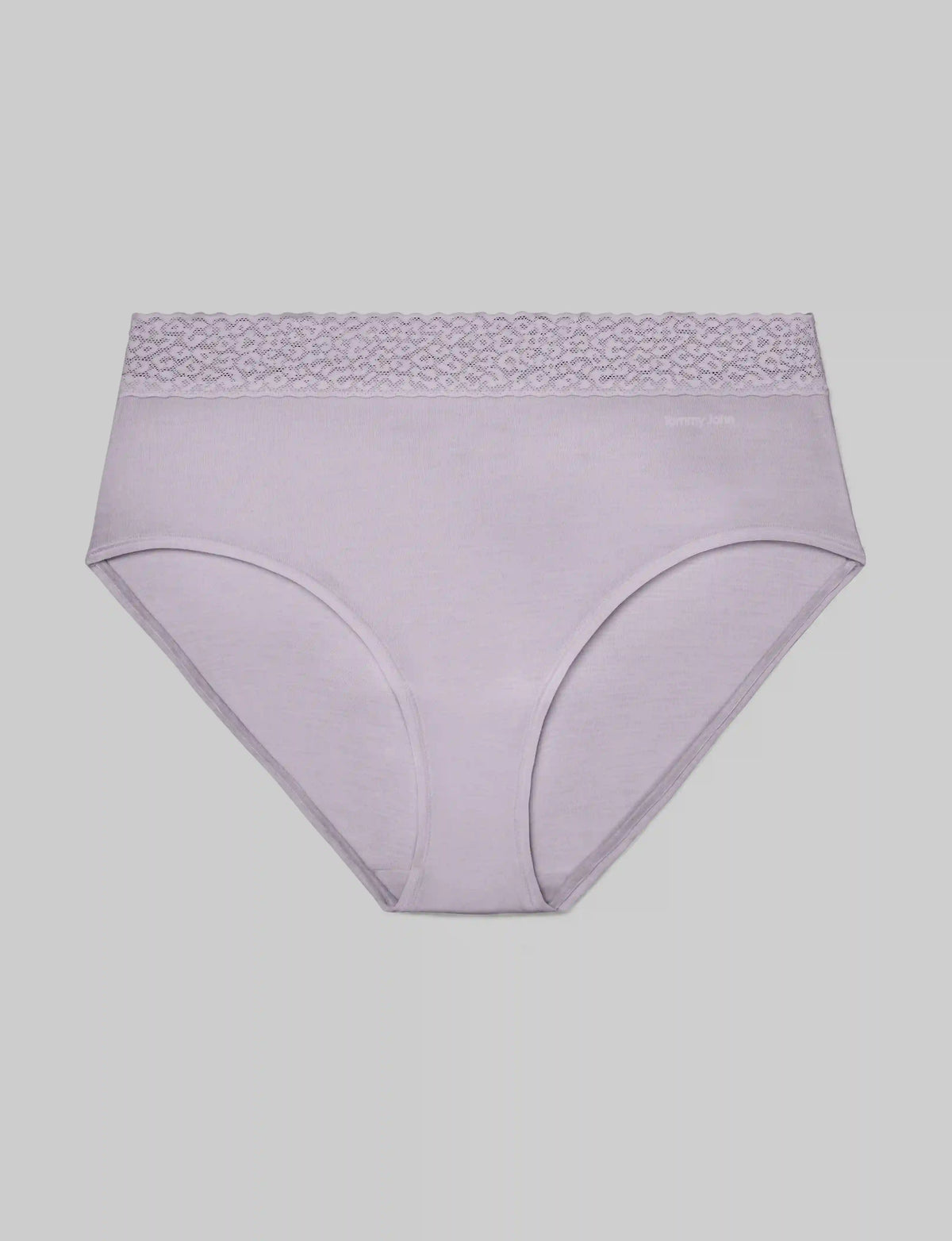 Women's Second Skin High Rise Brief, Lace Waist