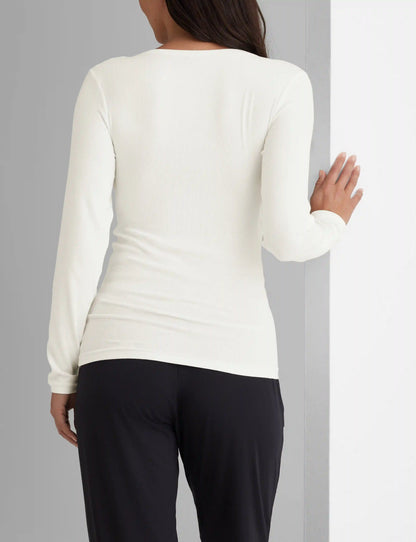 Women's Micro Rib Long Sleeve Tee