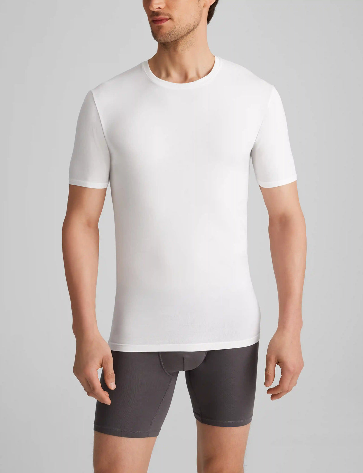 Cool Cotton Crew Neck Stay-Tucked Undershirt (3-Pack)