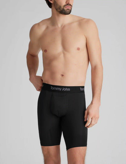 Second Skin Luxe Rib Boxer Brief 8" (3-Pack)