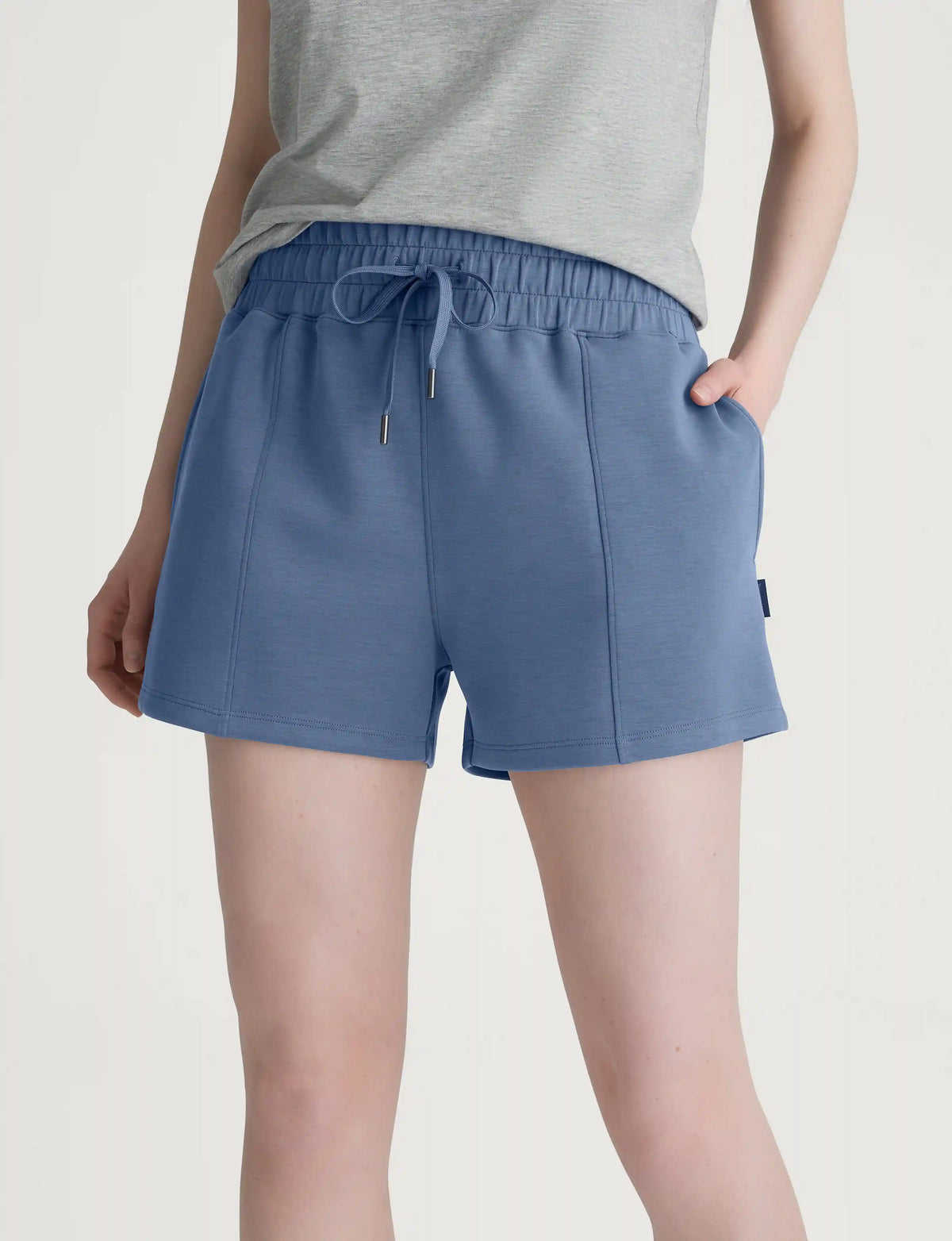 Women's Micro Rib Tank & Luxe Traveler Knit Short Set