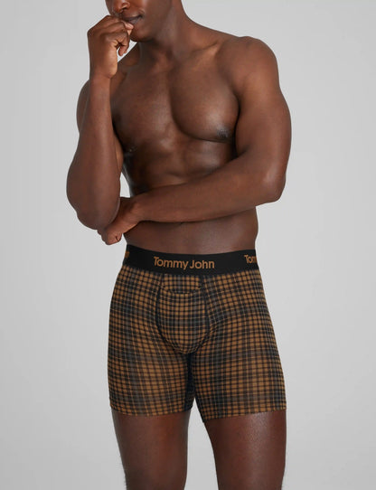 Second Skin Mid-Length Boxer Brief 6"