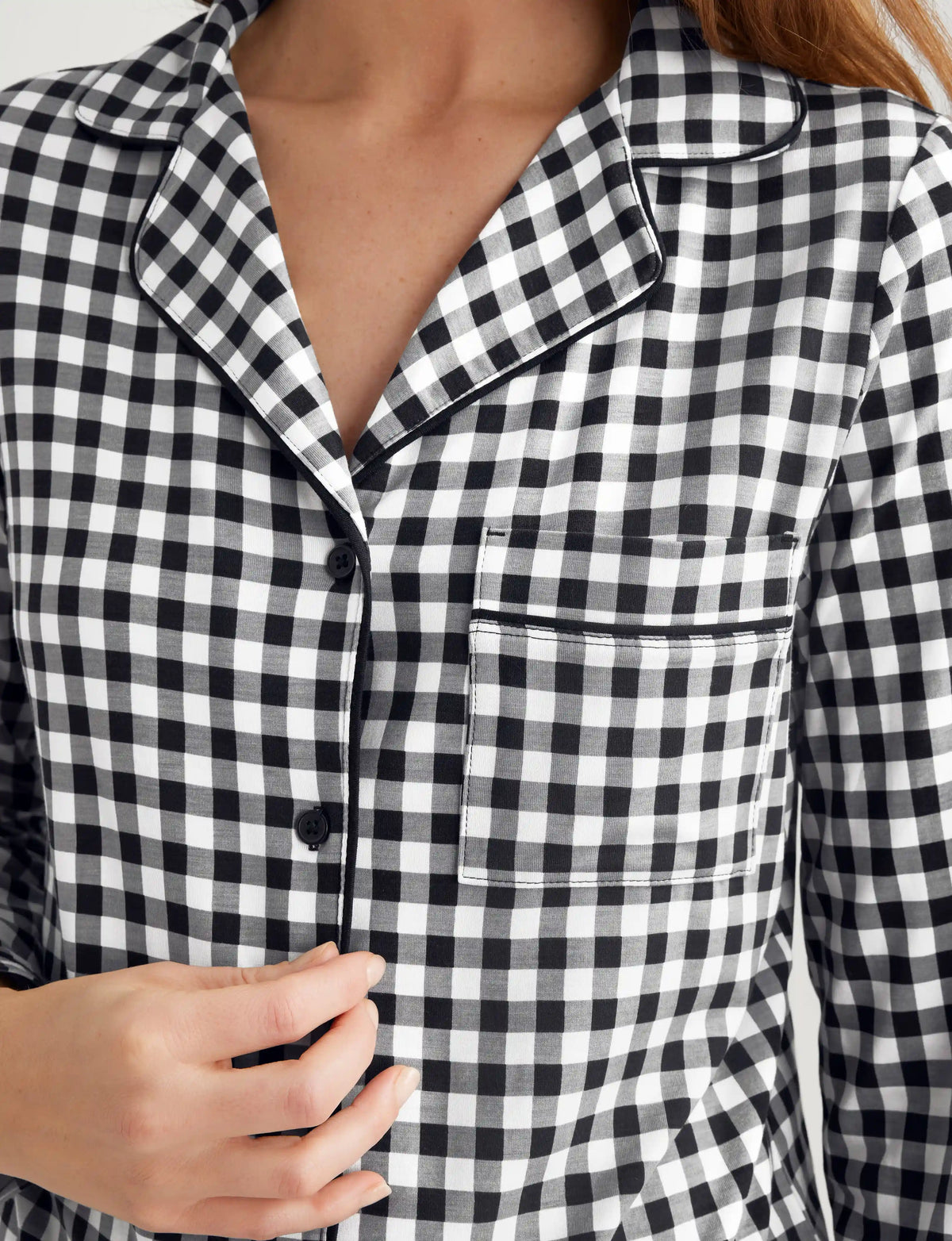 Women's Downtime Long Sleeve Pajama Top & Pant Set