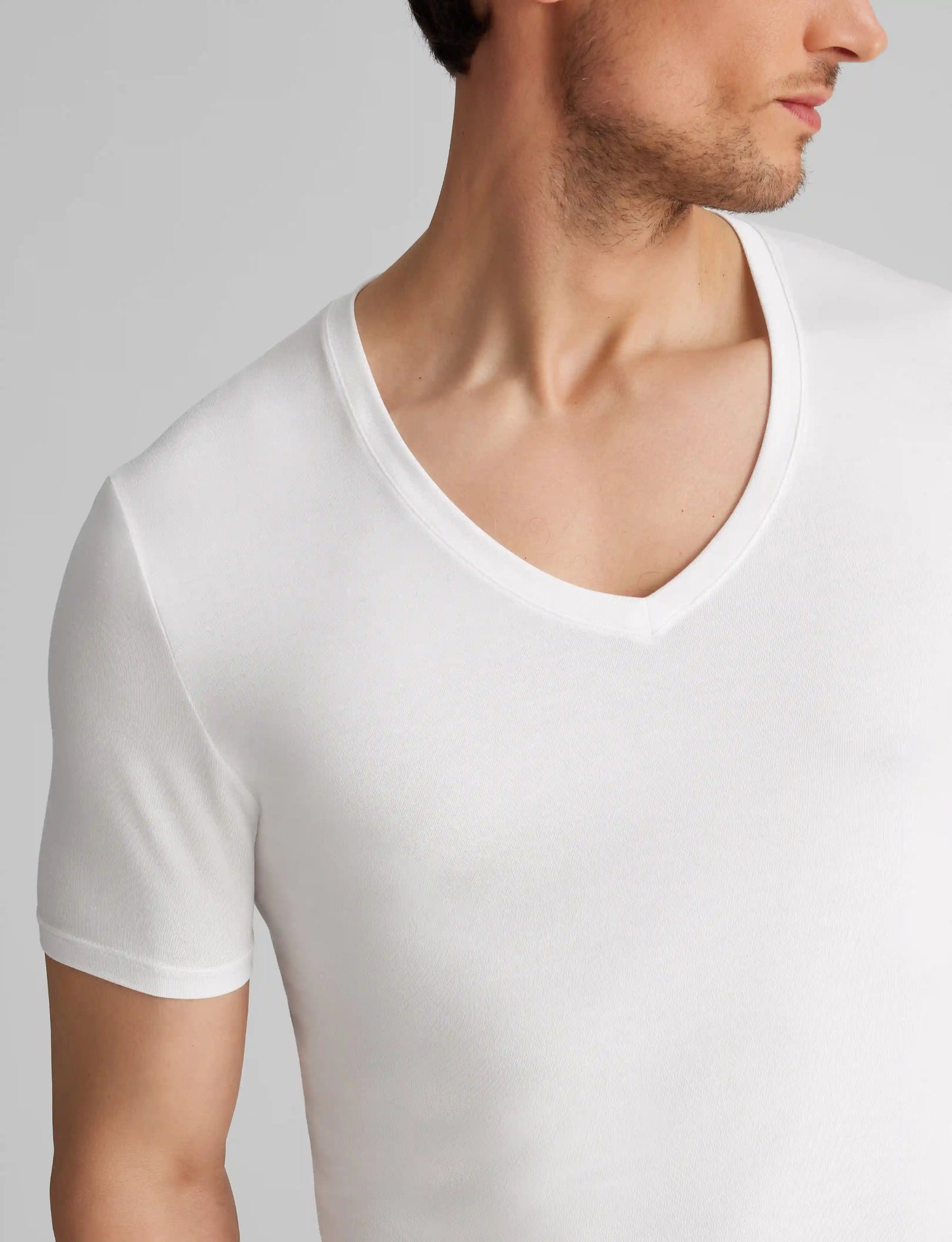 Second Skin Deep V-Neck Stay-Tucked Undershirt (3-Pack)