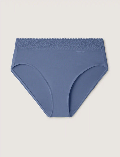 Women's Second Skin High Rise Brief, Lace Waist