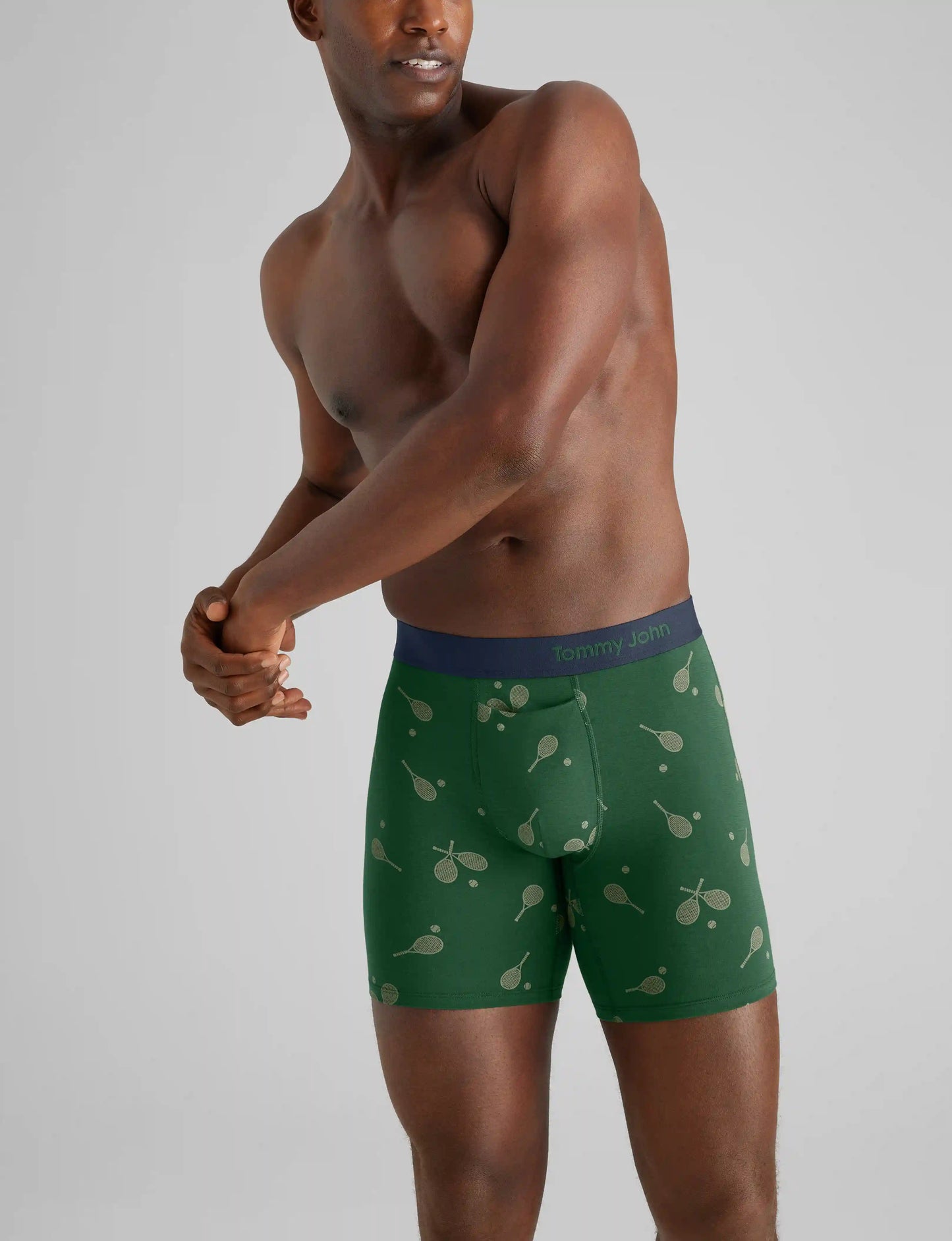 Cool Cotton Mid-Length Boxer Brief 6" (6-Pack)