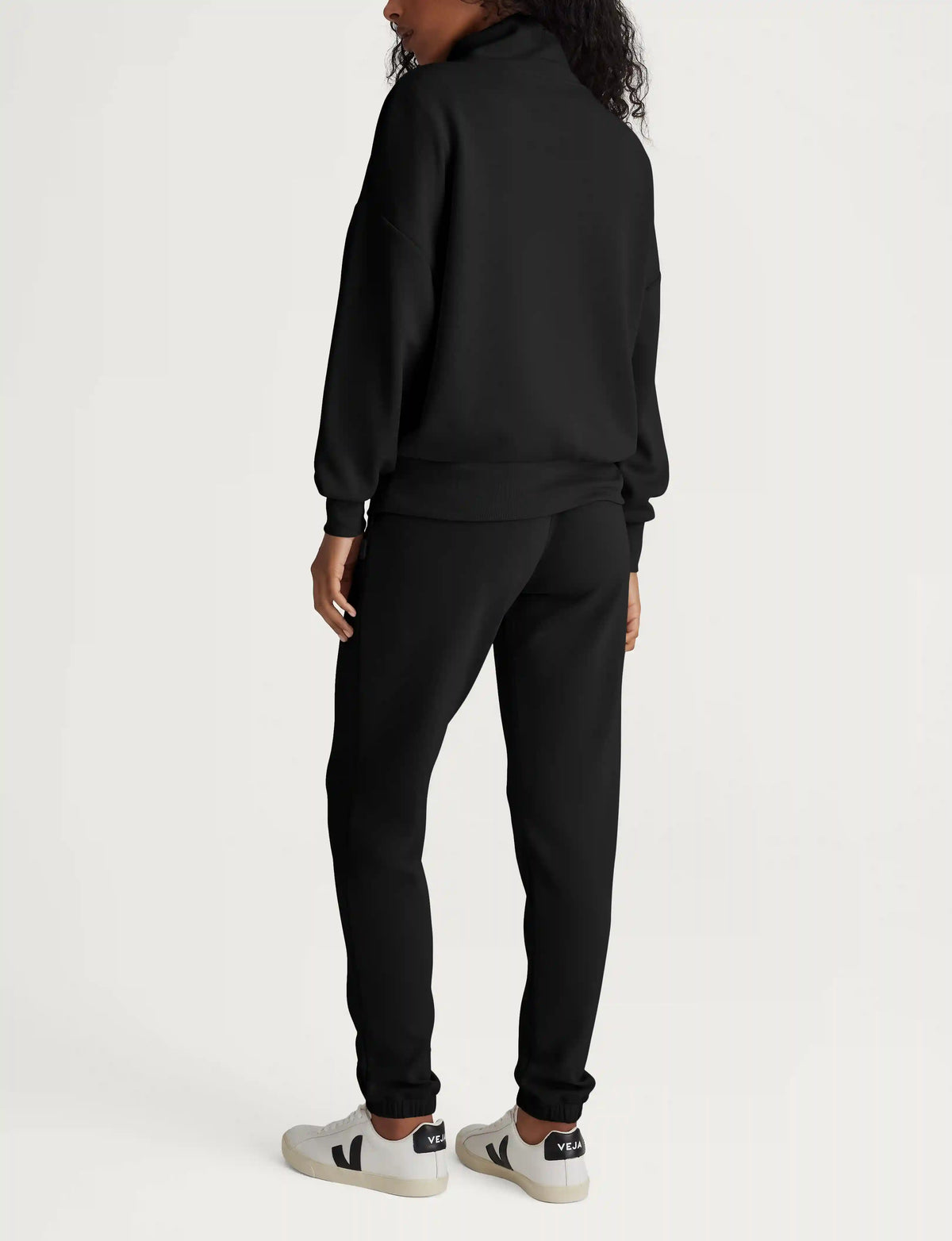 Women's Luxe Traveler Knit Quarter Zip & Jogger Set