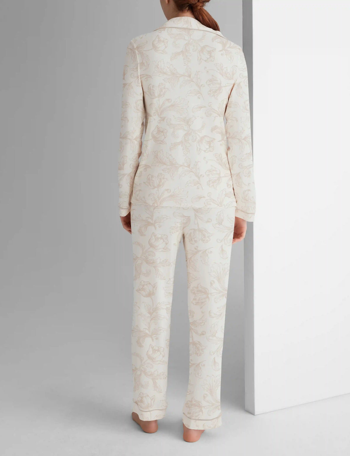 Women's Downtime Long Sleeve Pajama Top & Pant Set
