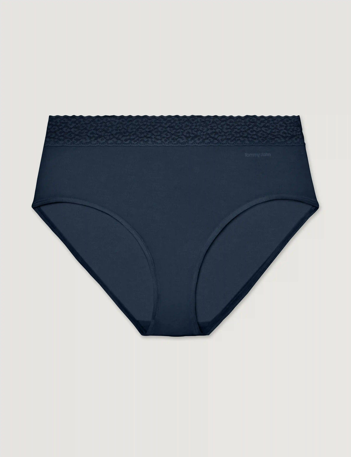 Women's Second Skin High Rise Brief, Lace Waist