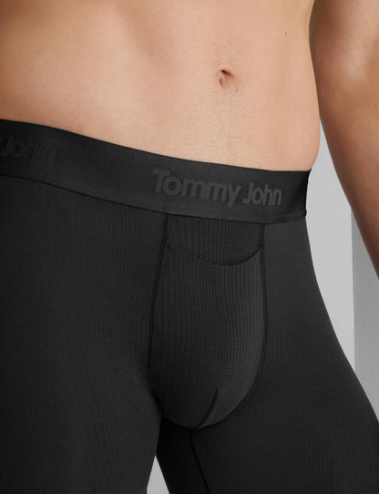 Second Skin Luxe Rib Boxer Brief 8"