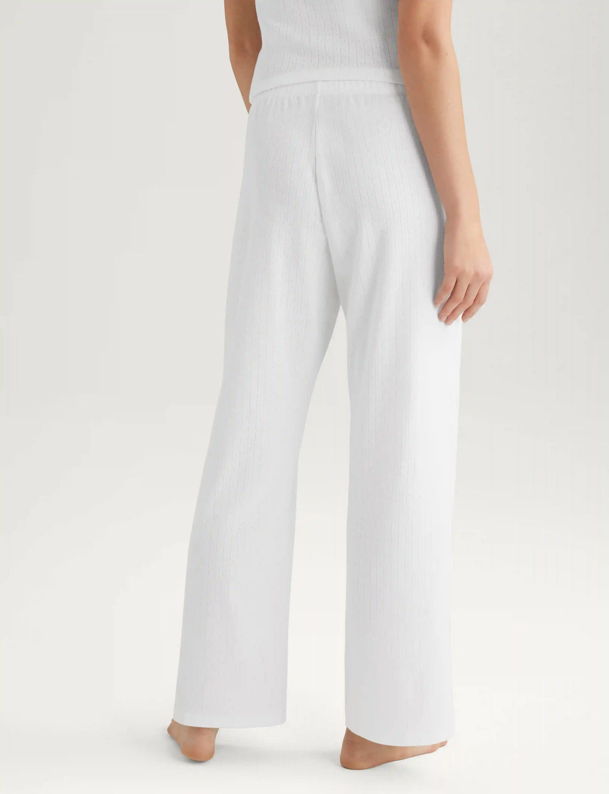 Women's Cotton Pointelle Rib Pant