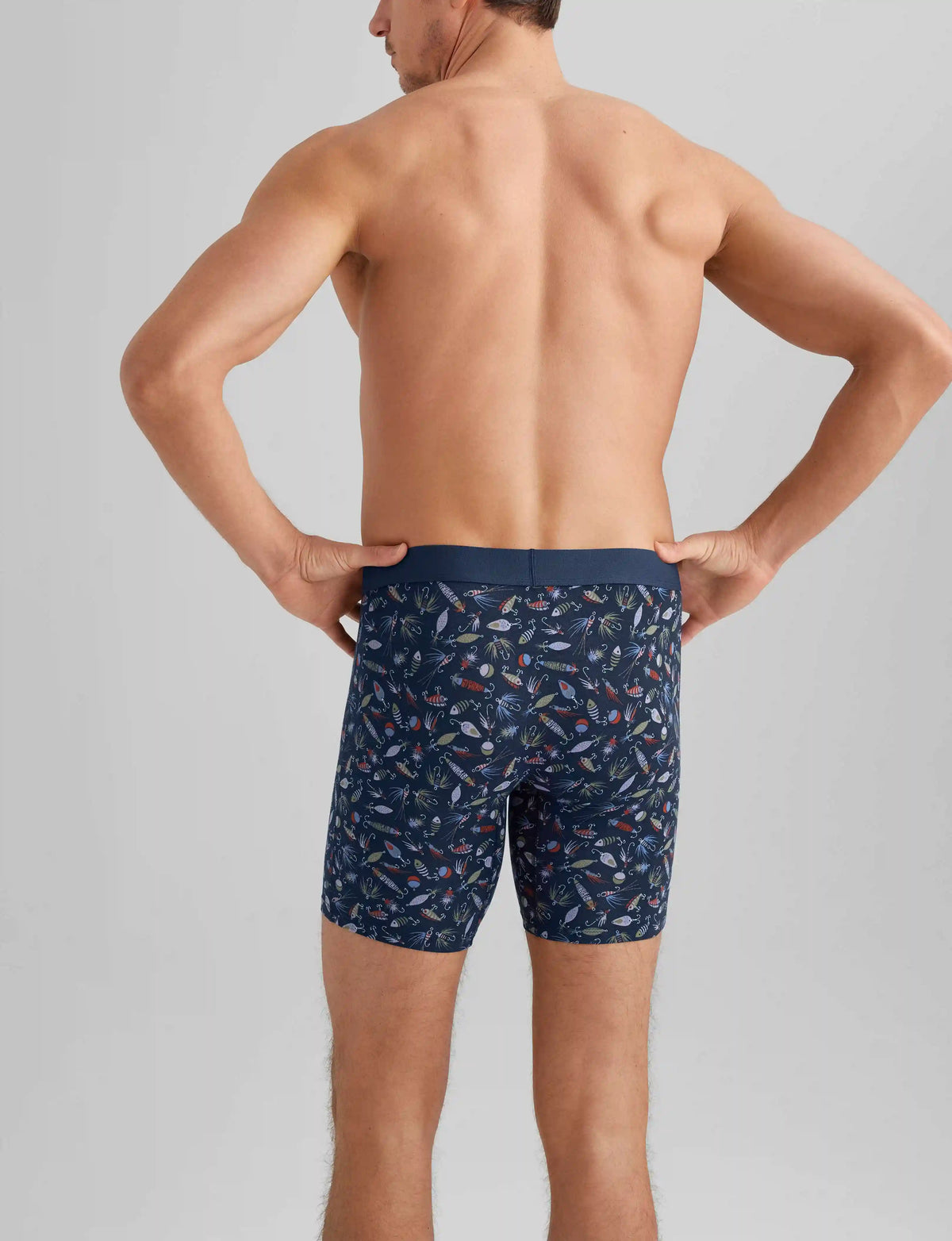 Cool Cotton Mid-Length Boxer Brief 6"