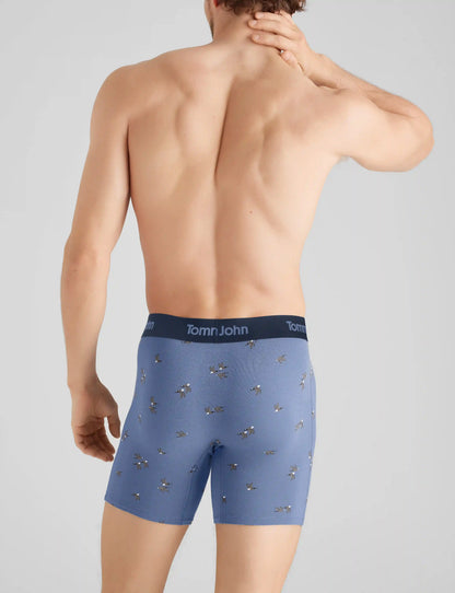 Second Skin Mid-Length Boxer Brief 6" (3-Pack)